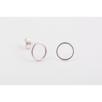 Náušnice NLMT design circle Small lesk