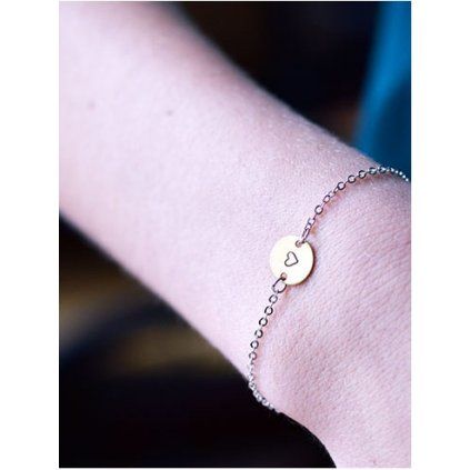 heart chain bracelet (1)