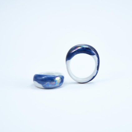 Prsten MH Blue Oil
