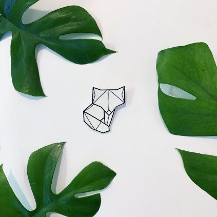 11b origami liška spící