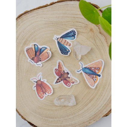 Samolepky Míša v šálku Můry