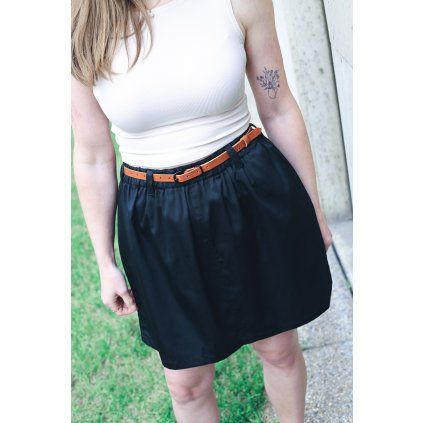 Sukně Minile Mini Black