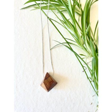 Náhrdelník JAM Wood Švestka