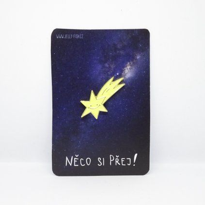 Pin Jelly Fish Kometa
