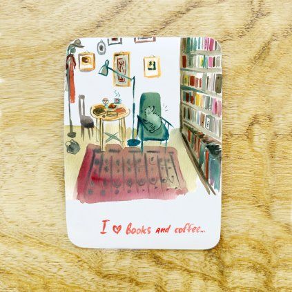 I love books and coffee