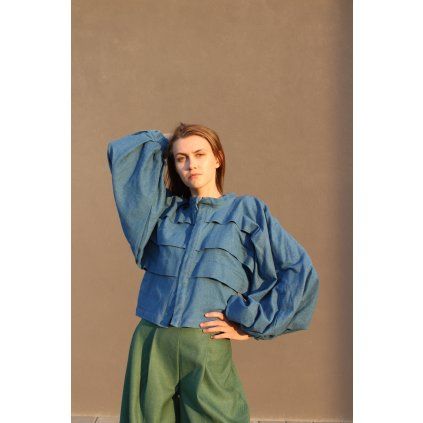 Bunda Juliána Brnáková Denim