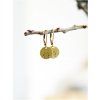 round short cat earrings