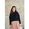 Mikina Minile Crop Black