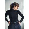 Tričko Minile Roll Long Black