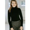 Tričko Minile Roll Long Black