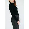 Tričko Minile Roll Long Black