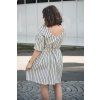 Šaty Minile Simple Balloon Muslin Stripes, 2. jakost