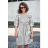 Šaty Minile Simple Balloon Muslin Stripes, 2. jakost