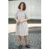 Šaty Minile Simple Balloon Muslin Stripes, 2. jakost