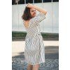 Šaty Minile Simple Balloon Muslin Stripes, 2. jakost