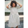 Šaty Minile Simple Balloon Muslin Stripes, 2. jakost