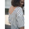 Šaty Minile Simple Balloon Muslin Stripes, 2. jakost