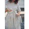 Šaty Minile Simple Balloon Muslin Stripes, 2. jakost