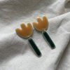 Náušnice No-Ni Ateliér Flóra Tulipány