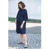 Šaty Minile Parade Zip Tencel Denim