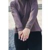 Mikina Minile Crop Mocha Mouse