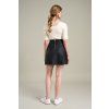Appre eshop topy upletovy top s vystrihem z organickée GOTS bavlny rukavy k lokti kremovy (1)