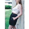 Sukně Minile Mini Black