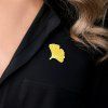 Pin Pozdrav z lesa Ginkgo žluté
