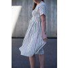 Šaty Minile Felicitas Muslin Stripes