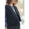 Vesta Minile Crop-top Elegant Merino Black
