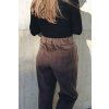 Kalhoty Minile Long Manchester Brown