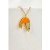 Shrimp Pendant Necklace 4