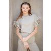 Tričko Juliána Brnáková Luna Beige