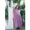Šaty Minile Simple Long Lilac