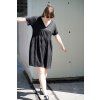 Šaty Minile Simple Short Black