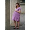Šaty Minile Simple Short Lilac