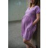 Šaty Minile Simple Short Lilac