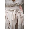 Šaty Minile Wide Poplin Nude