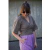 Halenka Minile Wrap Poplin Taupe
