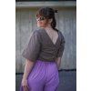 Halenka Minile Wrap Poplin Taupe