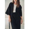 Kimono Minile Muslin Black