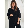 Kimono Minile Muslin Black