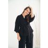 Kimono Minile Muslin Black