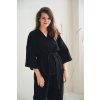 Kimono Minile Muslin Black